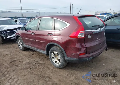 2015 Honda Cr-V Lx из США, поврежденный, VIN 5J6RM4H39FL015289